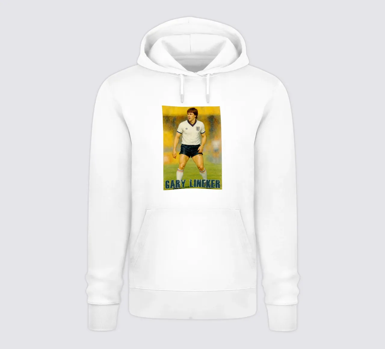 Gary Lineker Riparare Immaginazione Ridisegnare felpa con cappuccio da MOKAIYA