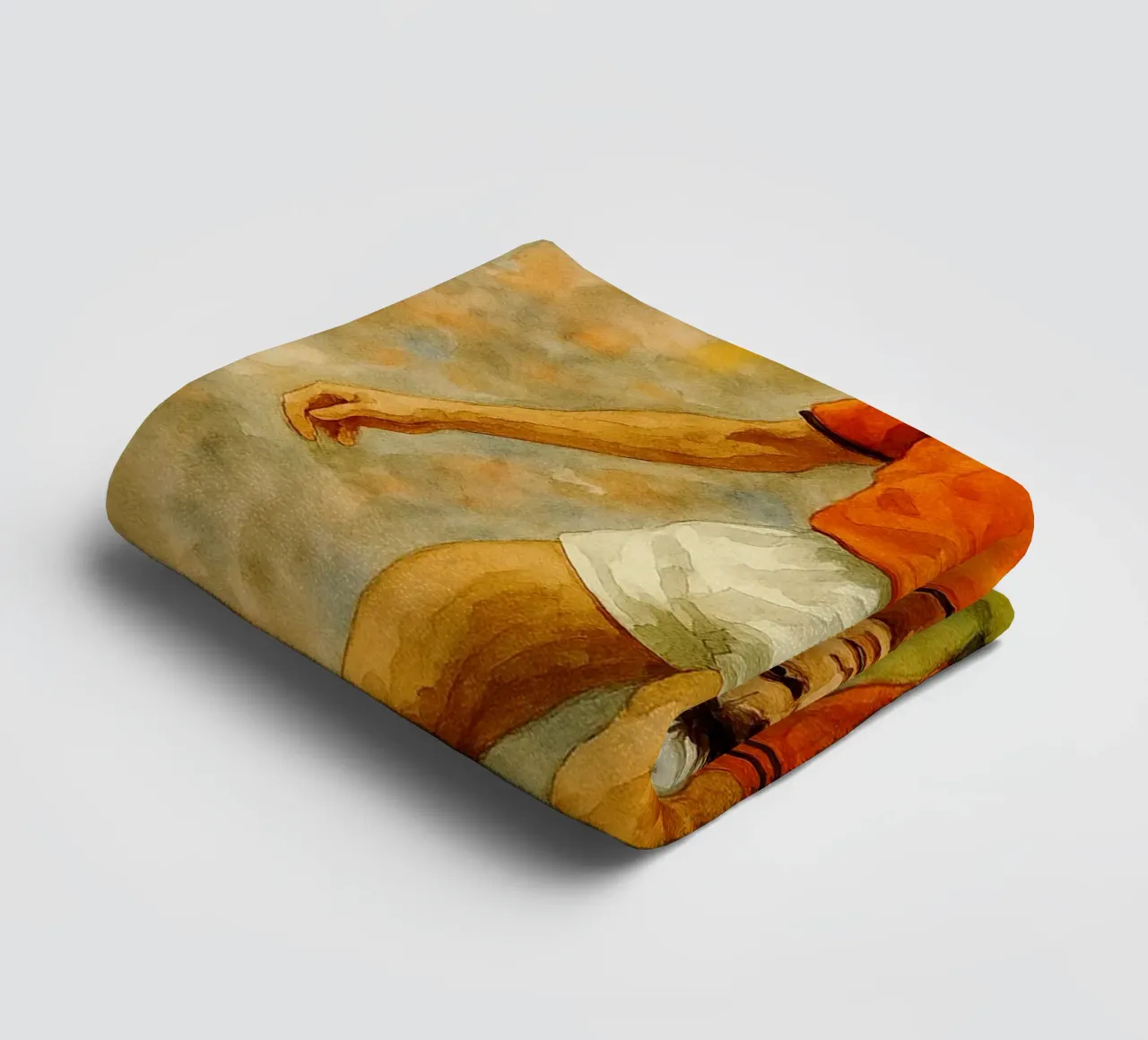 Johan Cruyff Repainting Imagination Redrawing towel by MOKAIYA