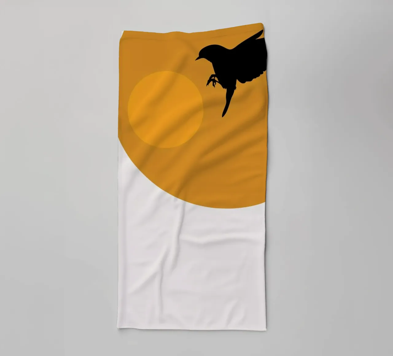 Sunsrise In Tokyo towel by Kubistika