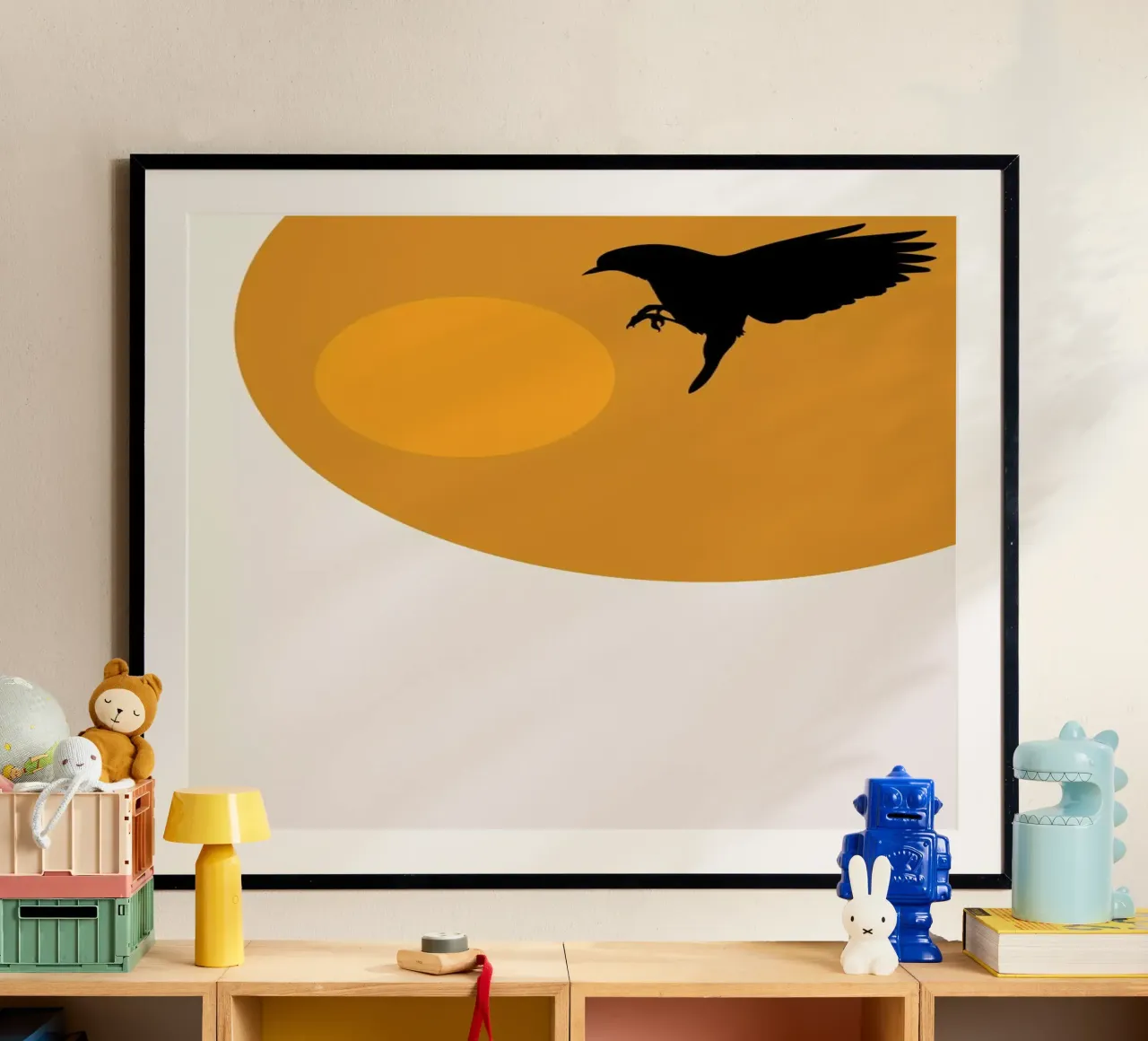 Sunsrise In Tokyo poster by Kubistika