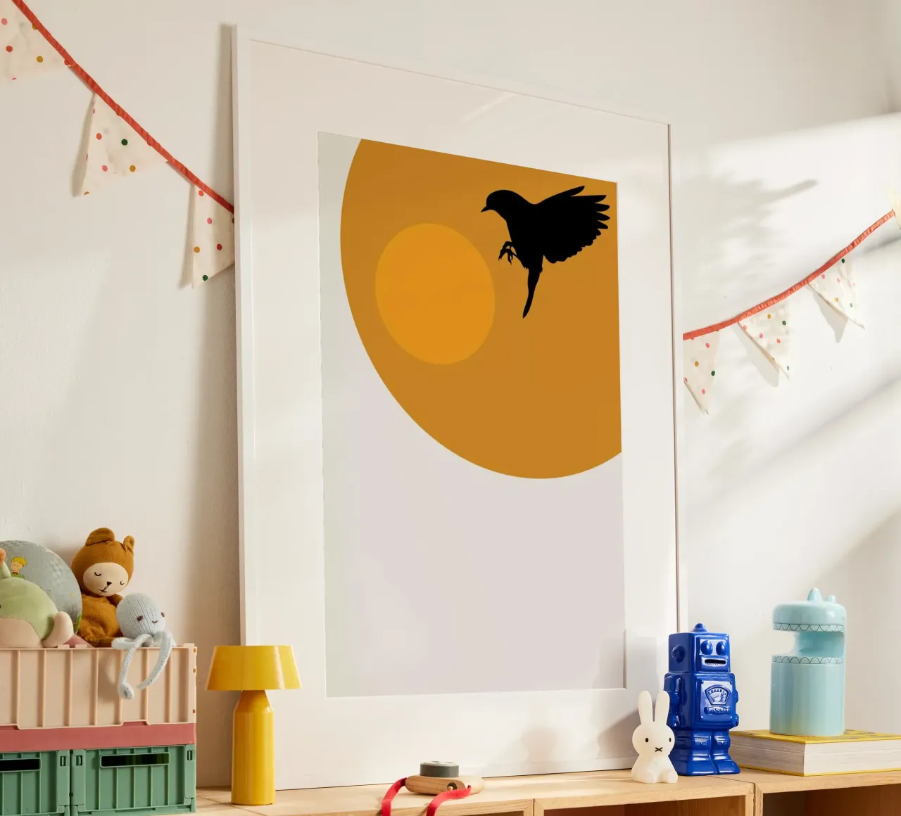 Sunsrise In Tokyo poster by Kubistika
