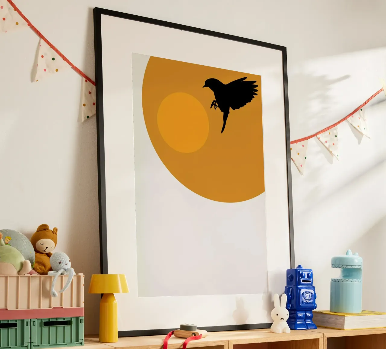 Sunsrise In Tokyo poster by Kubistika