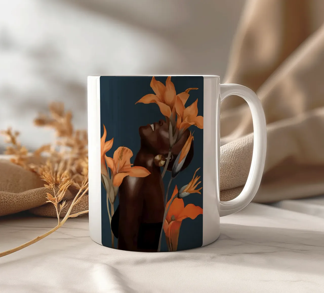 Radiant Stillness tazza in ceramica da Nadjaa