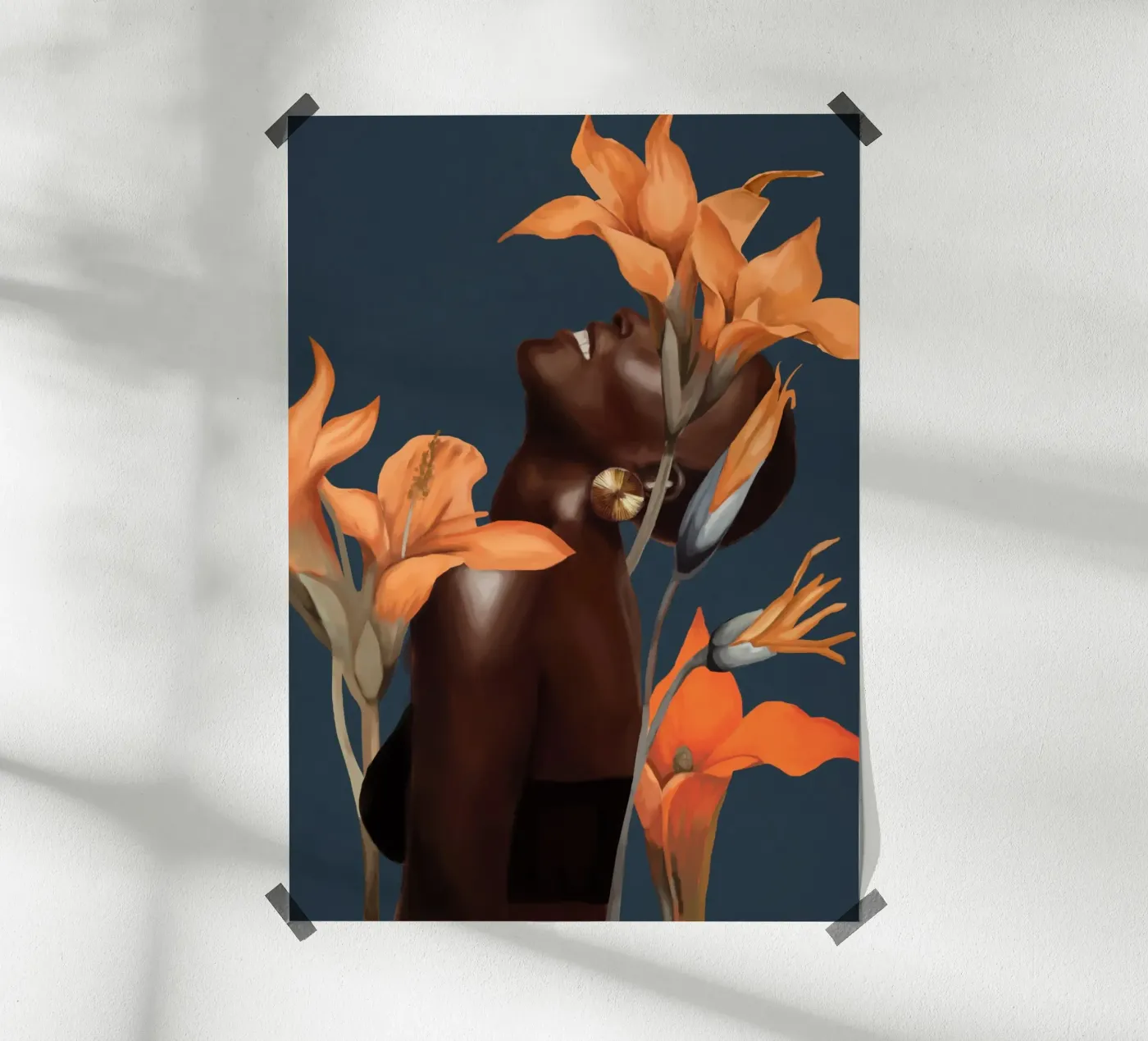 Radiant Stillness poster da Nadjaa