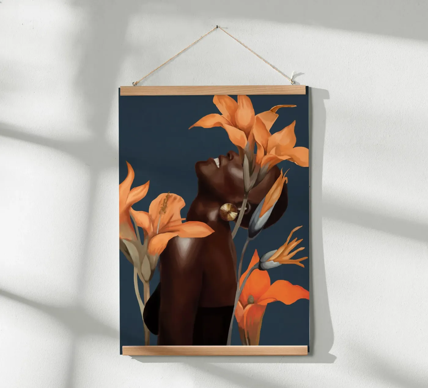 Radiant Stillness poster da Nadjaa