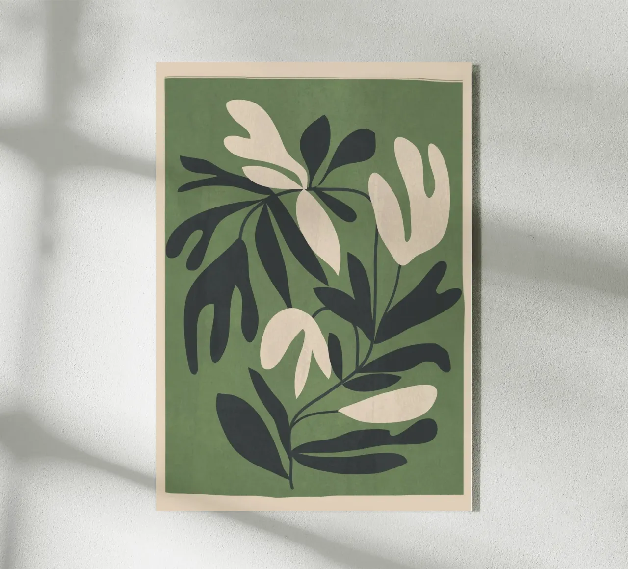 Minimal Abstract Plant Growth plexiglass da Nadjaa