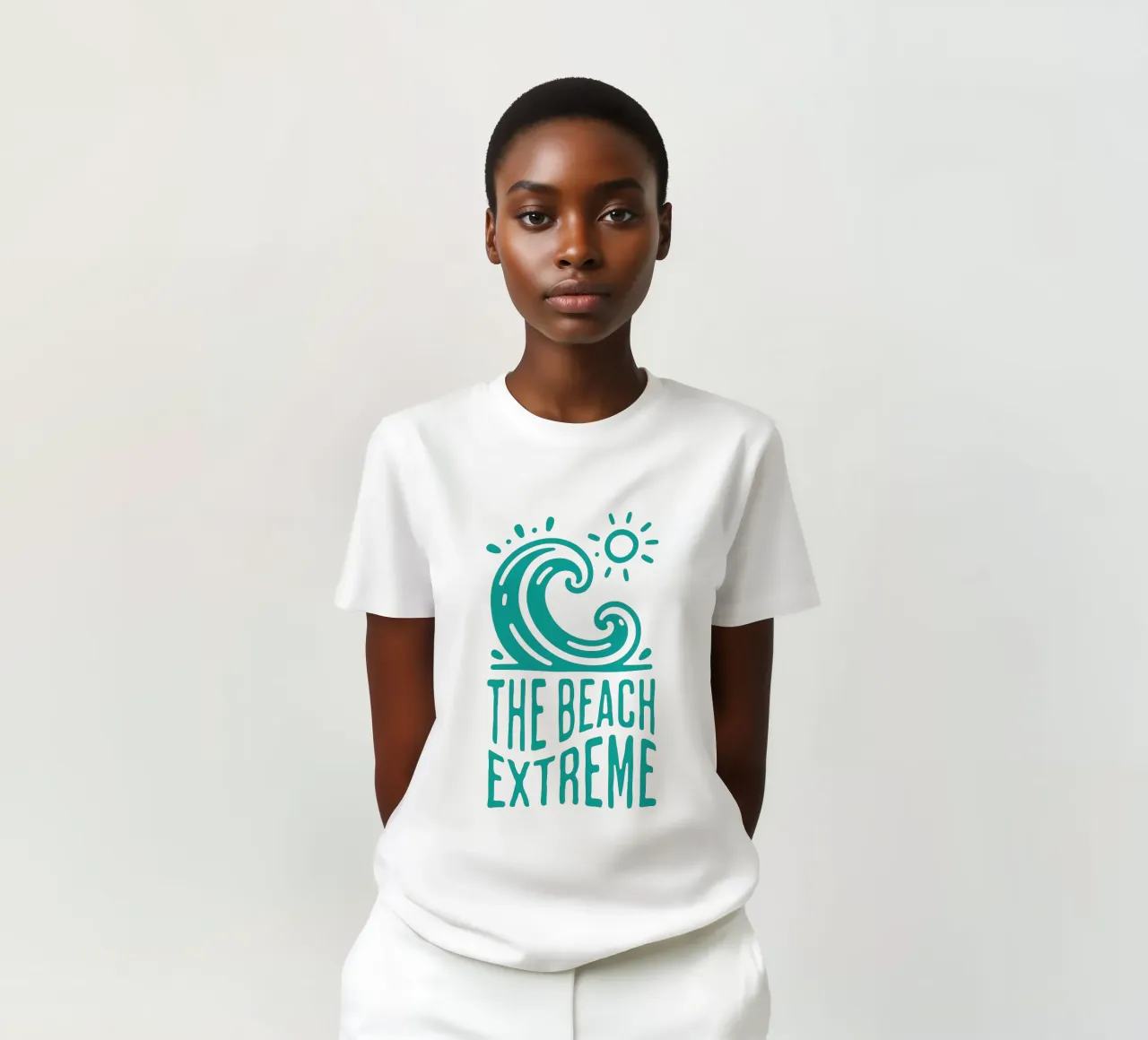 La spiaggia estrema t-shirt da Gunawan Rb
