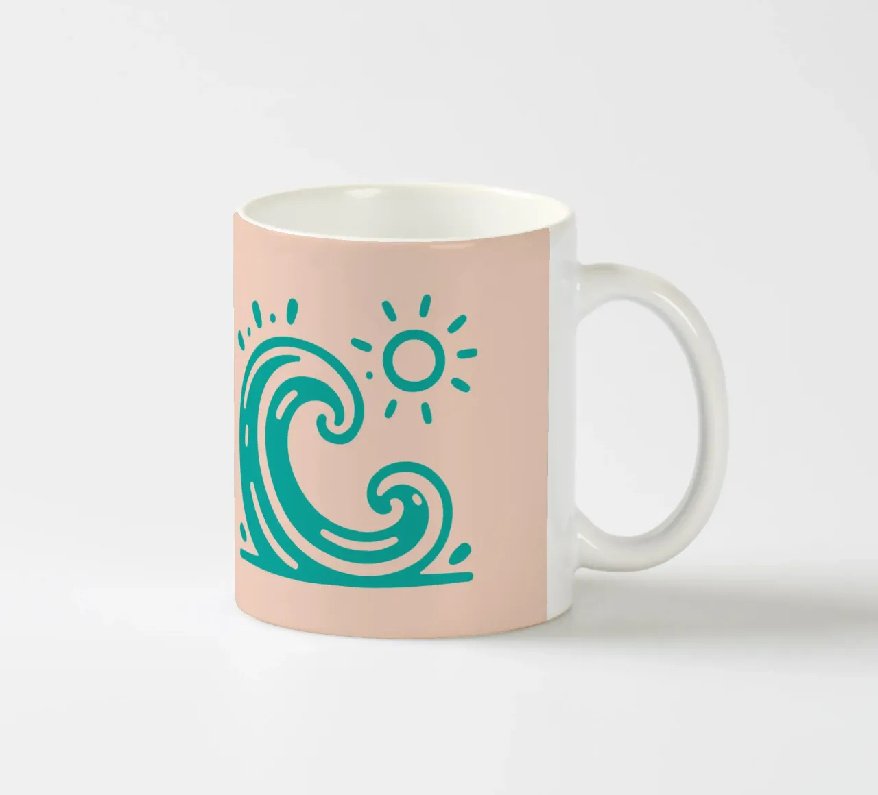 La spiaggia estrema tazza in ceramica da Gunawan Rb