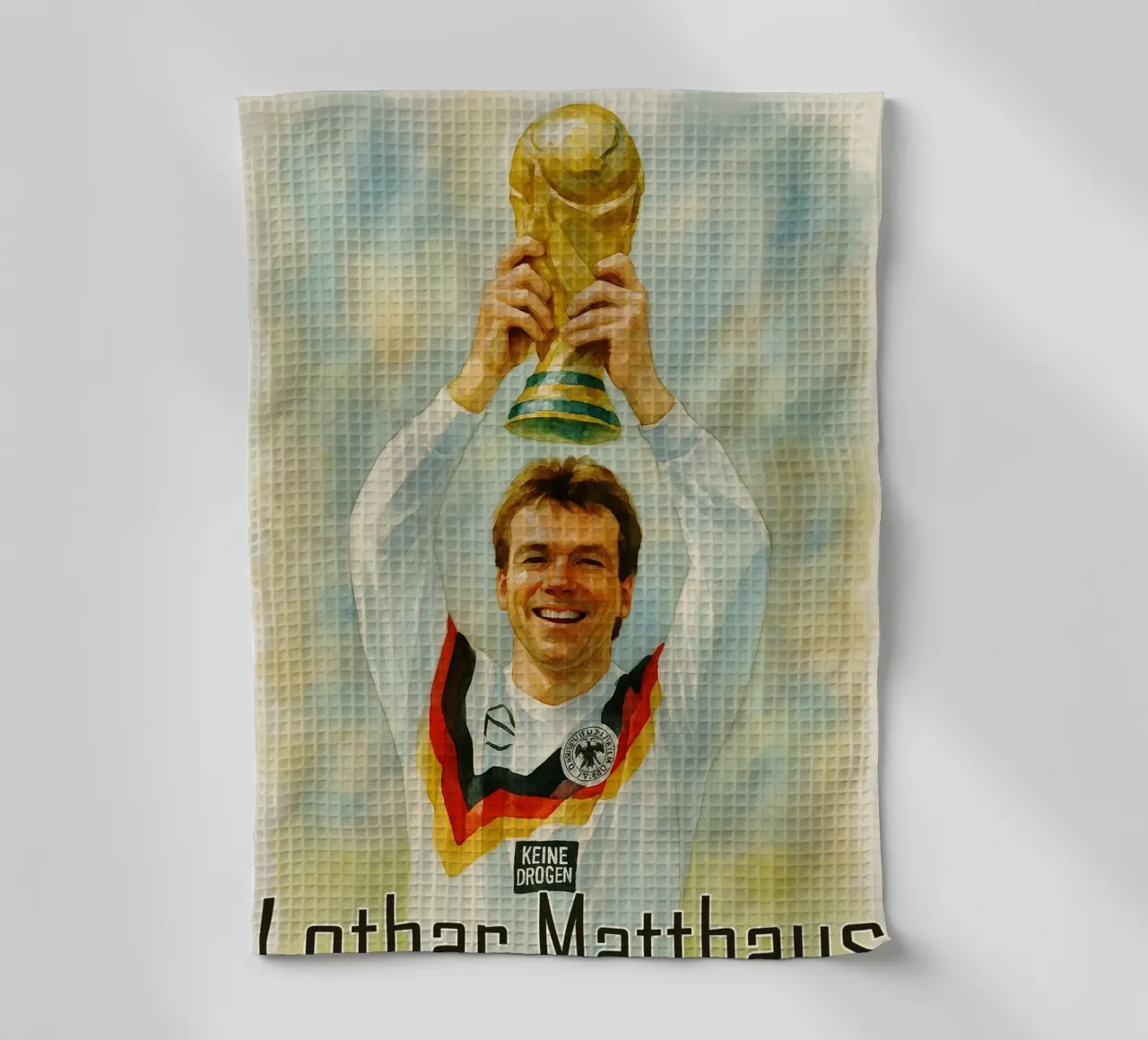 Lothar Matthaus Riparare Immaginazione Ridisegnare canovaccio da cucina da MOKAIYA