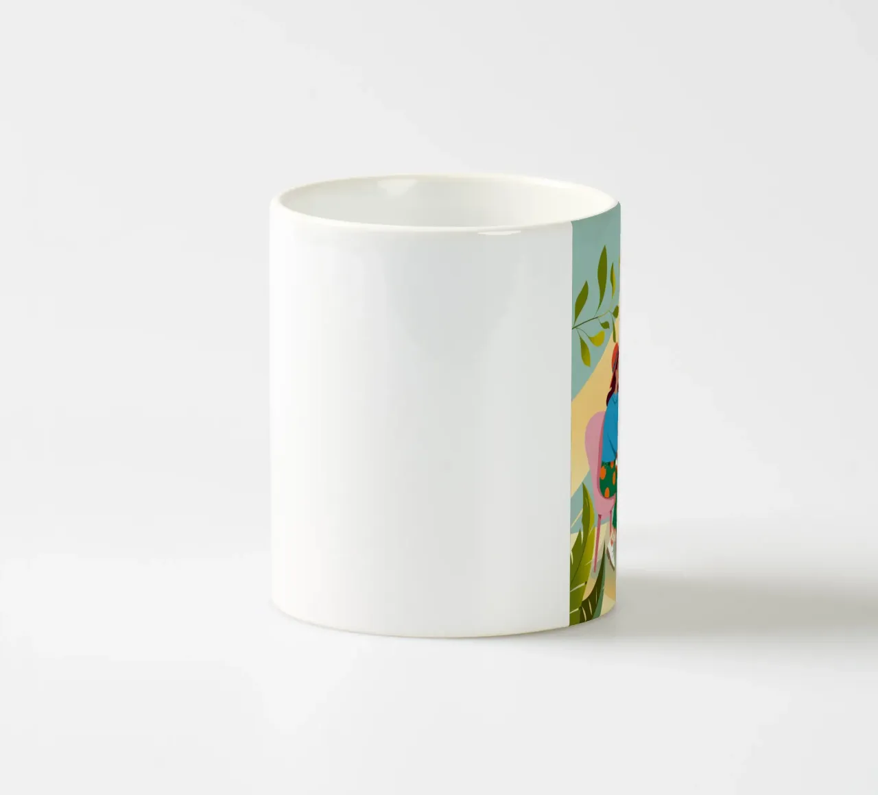 Chat di charme al bar tazza in ceramica da Fine Sanctuary