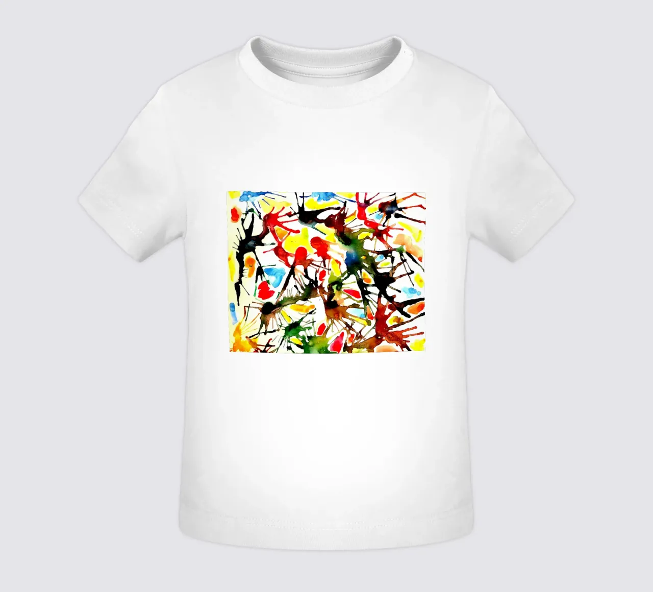 Colors baby t-shirt by Massimo Frascogna