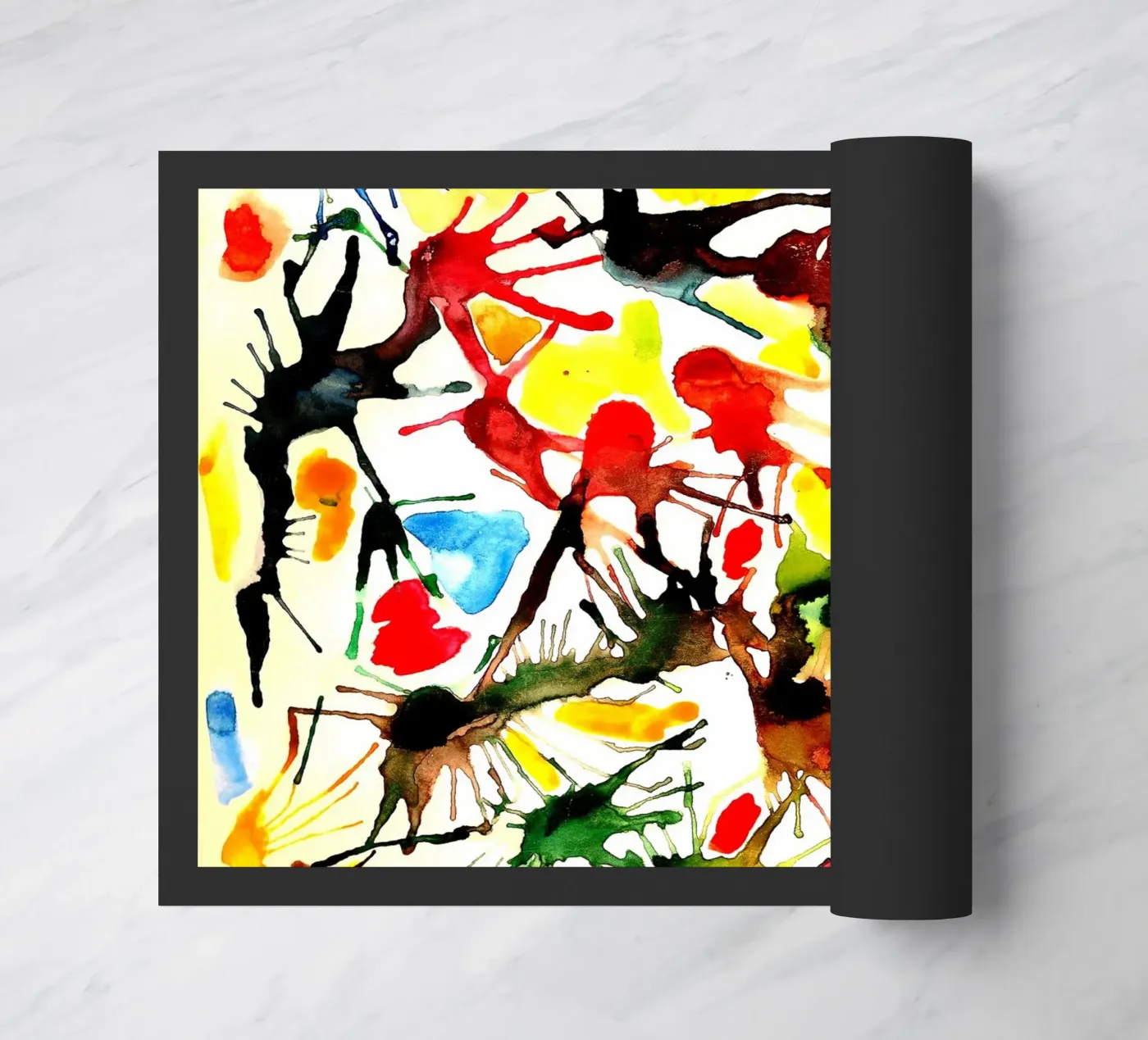 Couleurs paillasson de Massimo Frascogna