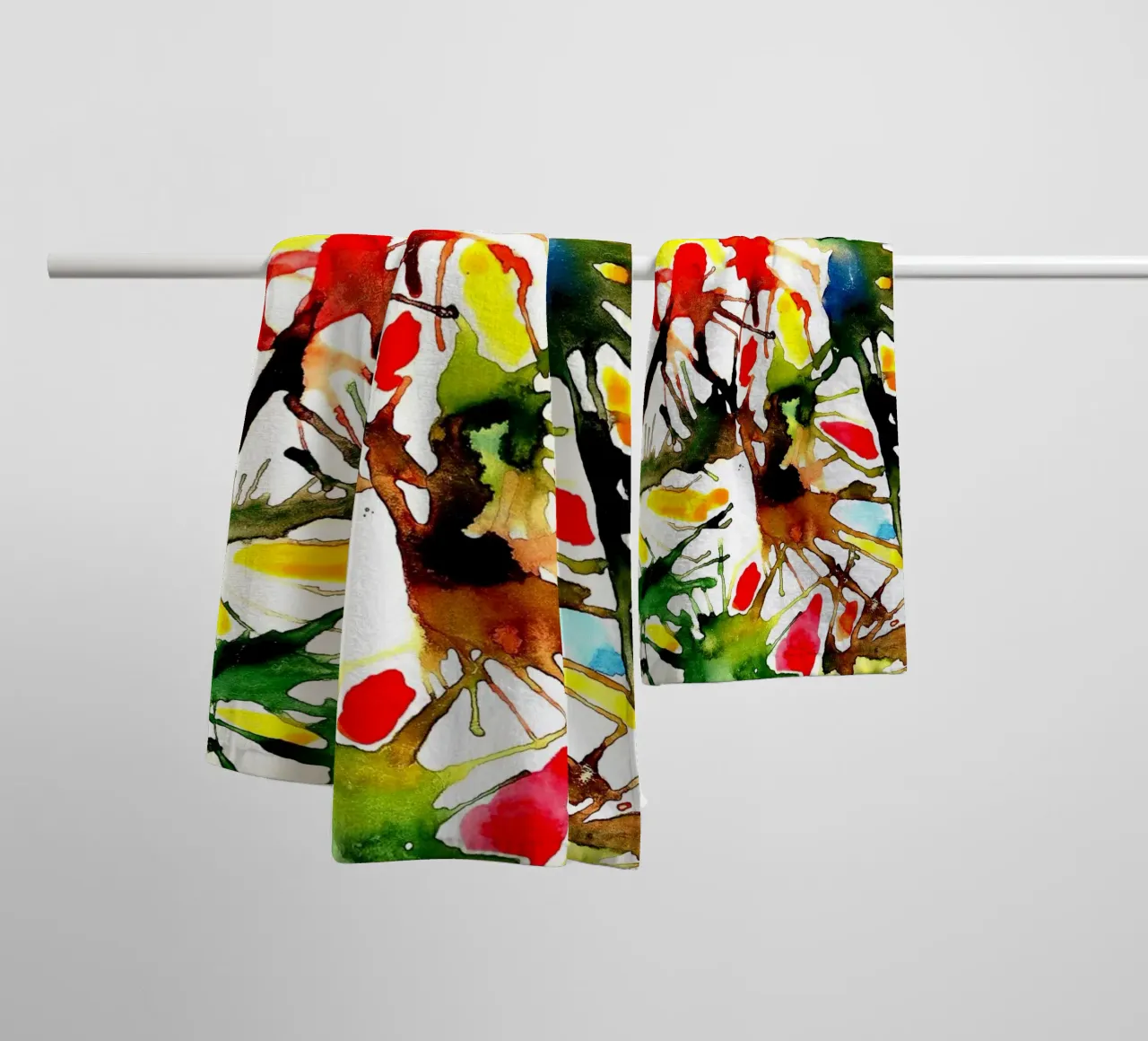 Colors towel by Massimo Frascogna
