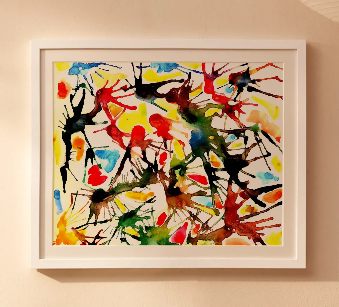 Farben Poster von Massimo Frascogna