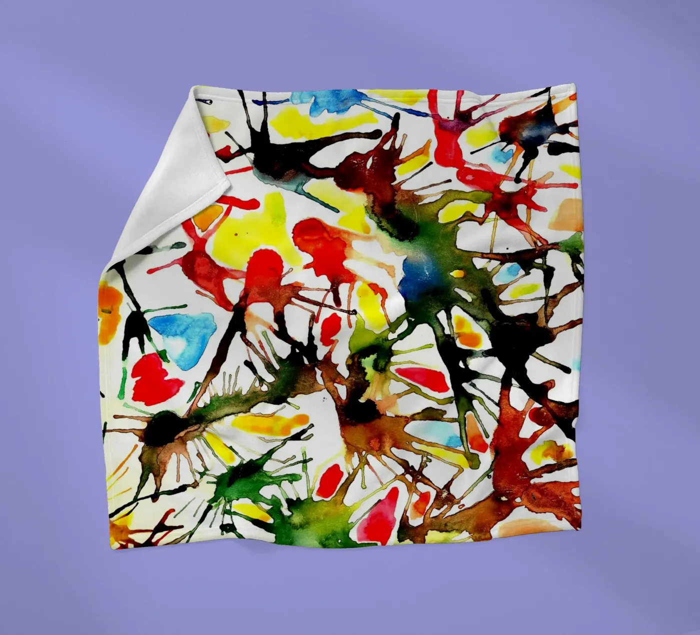 Colors Fleecedecke von Massimo Frascogna