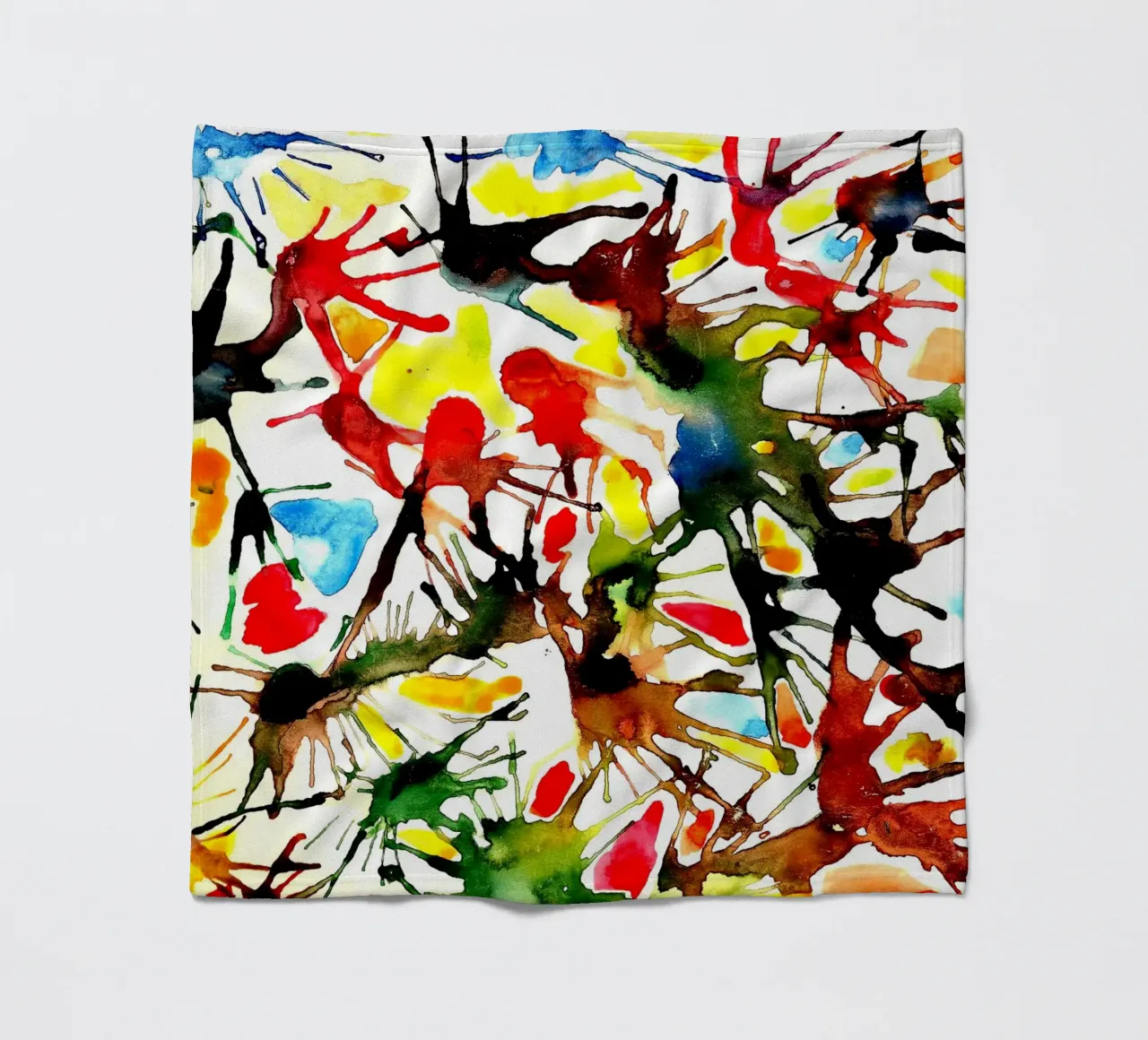 Farben Fleecedecke von Massimo Frascogna