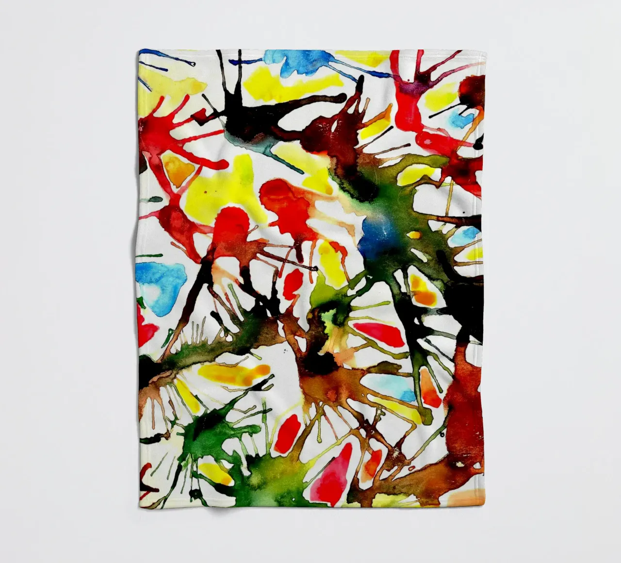 Farben Fleecedecke von Massimo Frascogna