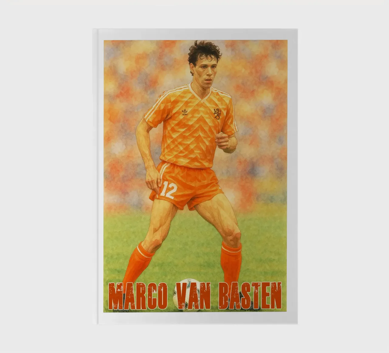 Marco van Basten Repainting Imagination Redrawing notebook by MOKAIYA