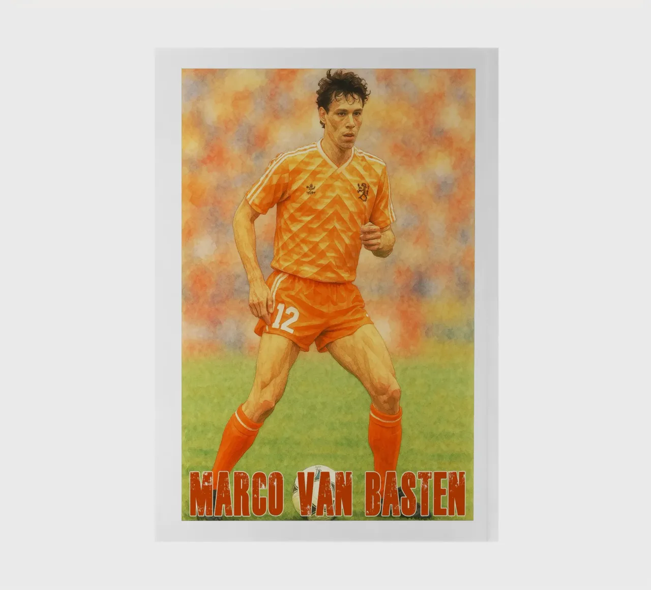Marco van Basten Repainting Imagination Redrawing notebook by MOKAIYA