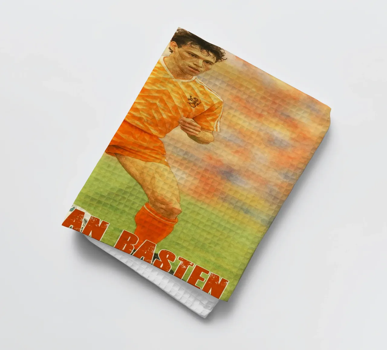 Marco van Basten Repeindre Imaginer Redessiner torchon de MOKAIYA