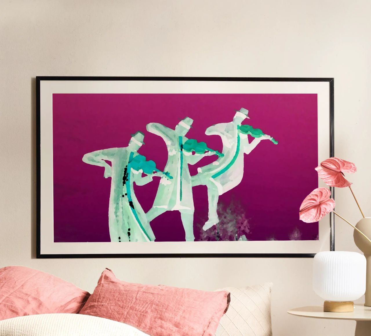 Musicisti in viola poster da Massimo Frascogna