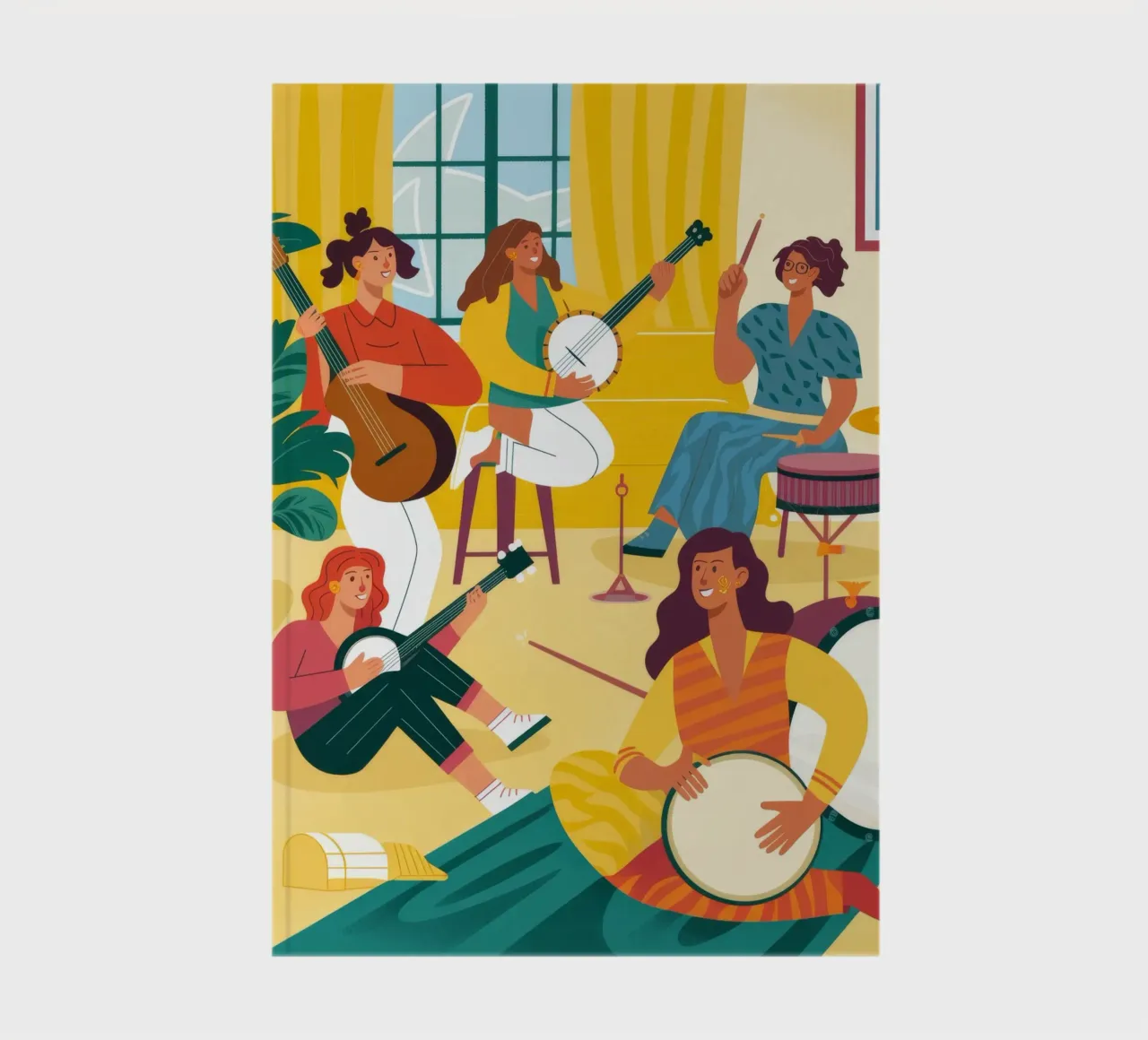 Joyful Musical Ensemble notebook by Fine Sanctuary
