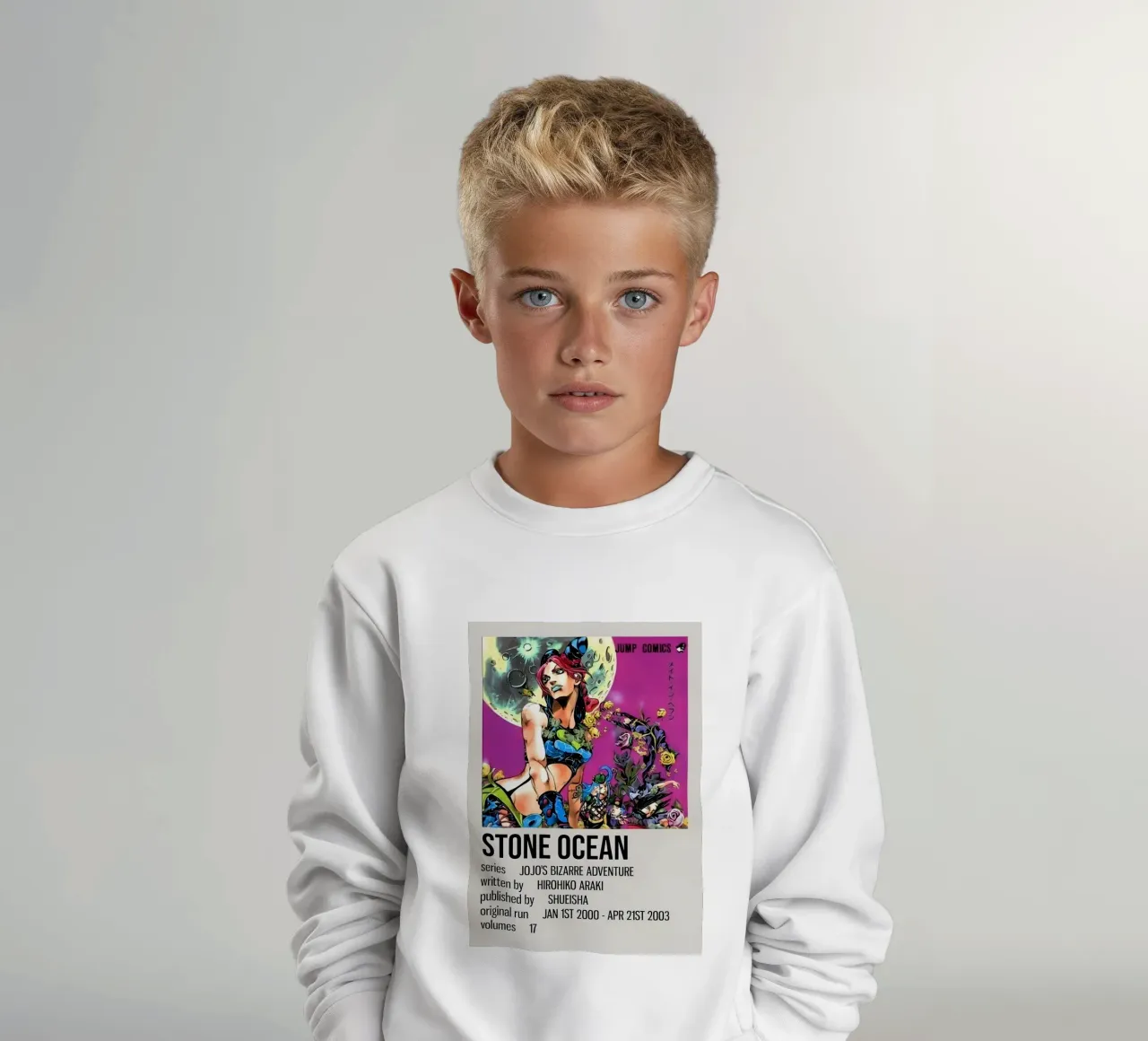 STONE OCEAN felpa bambino da Totoya