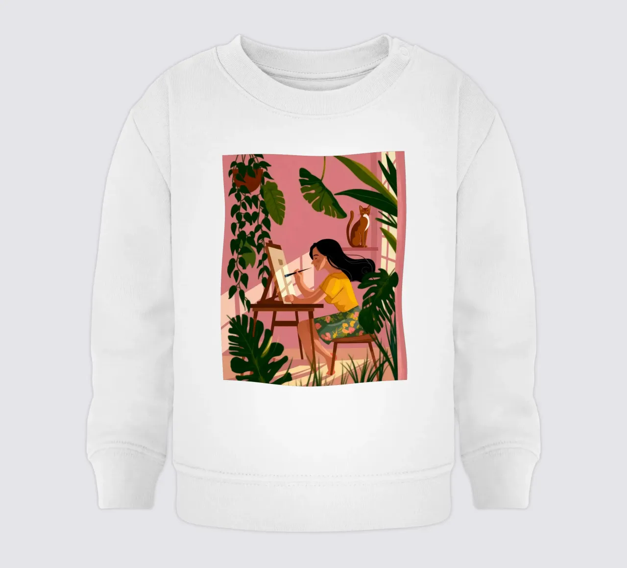 Studio Botanico Creativo felpa neonato da Fine Sanctuary