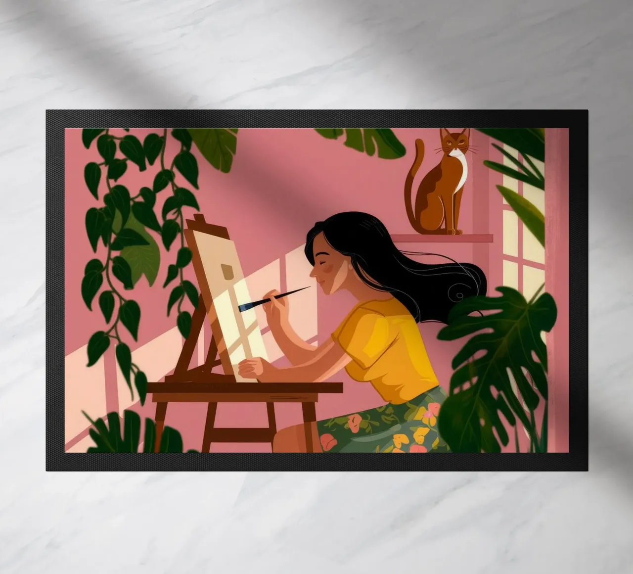 Creative Botanical Studio doormat by Fine Sanctuary