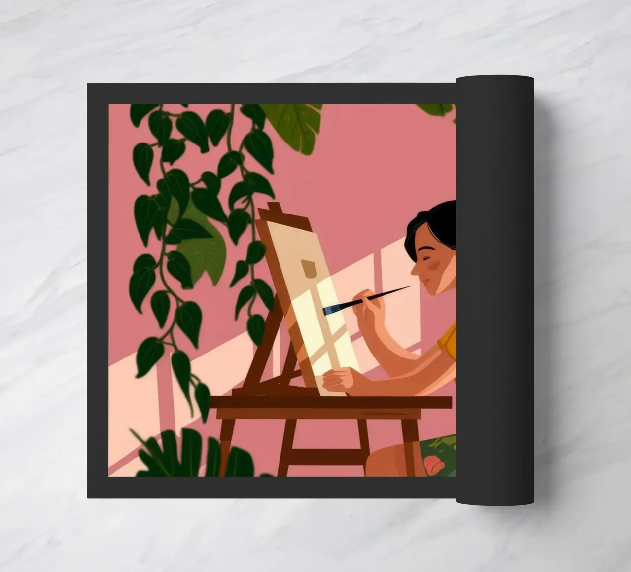 Creative Botanical Studio doormat by Fine Sanctuary