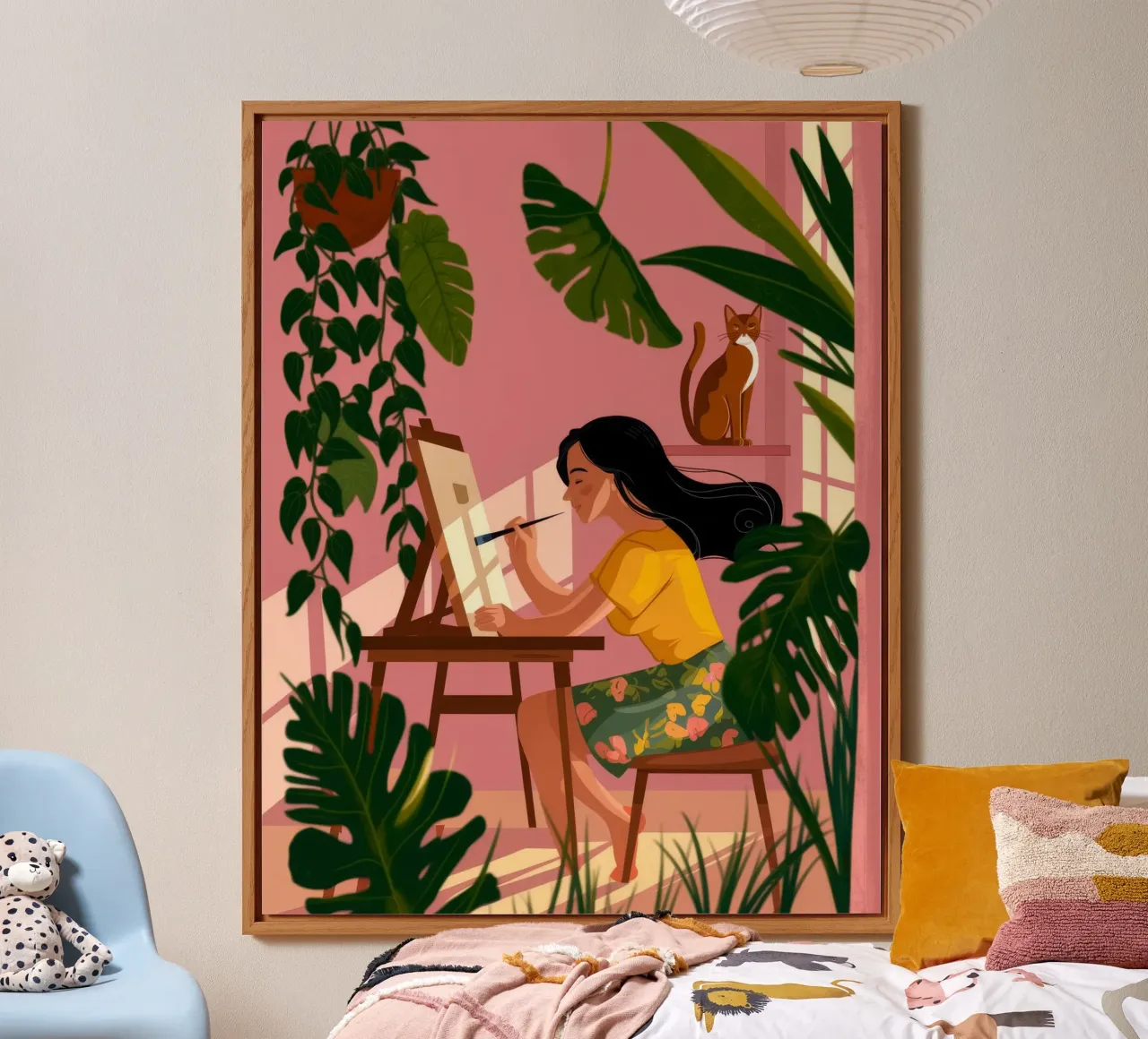 Studio Botanico Creativo alluminio dibond da Fine Sanctuary