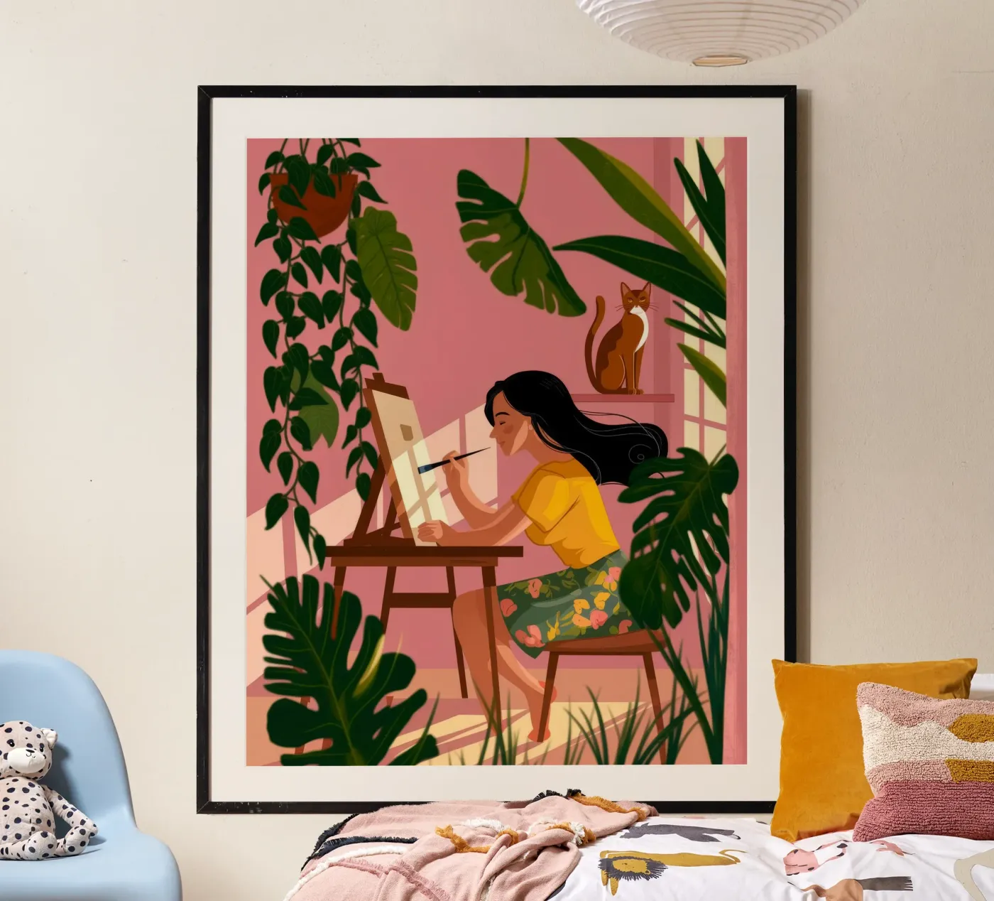 Creative Botanical Studio poster by Fine Sanctuary