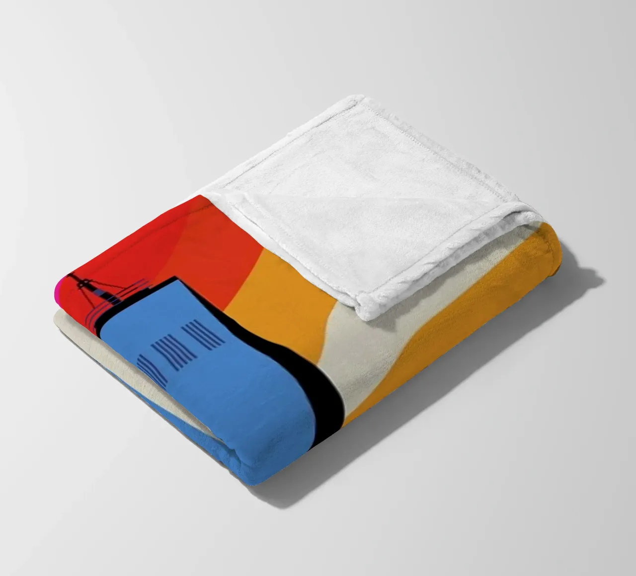 New York 14 coperta in pile da Bo Lundberg