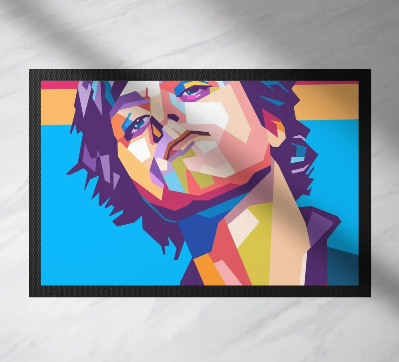 Billie Joe Armstrong pop art zerbino da Hantamrata