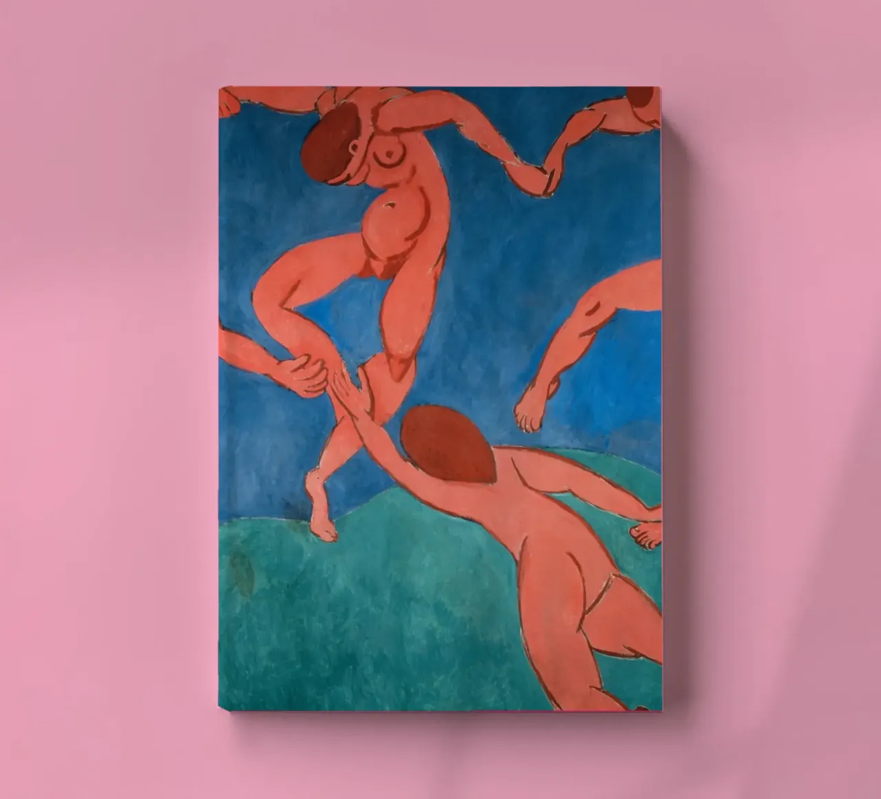 Matisse The Dance Fauvist Expressionist Art Print notebook by NorwesClub