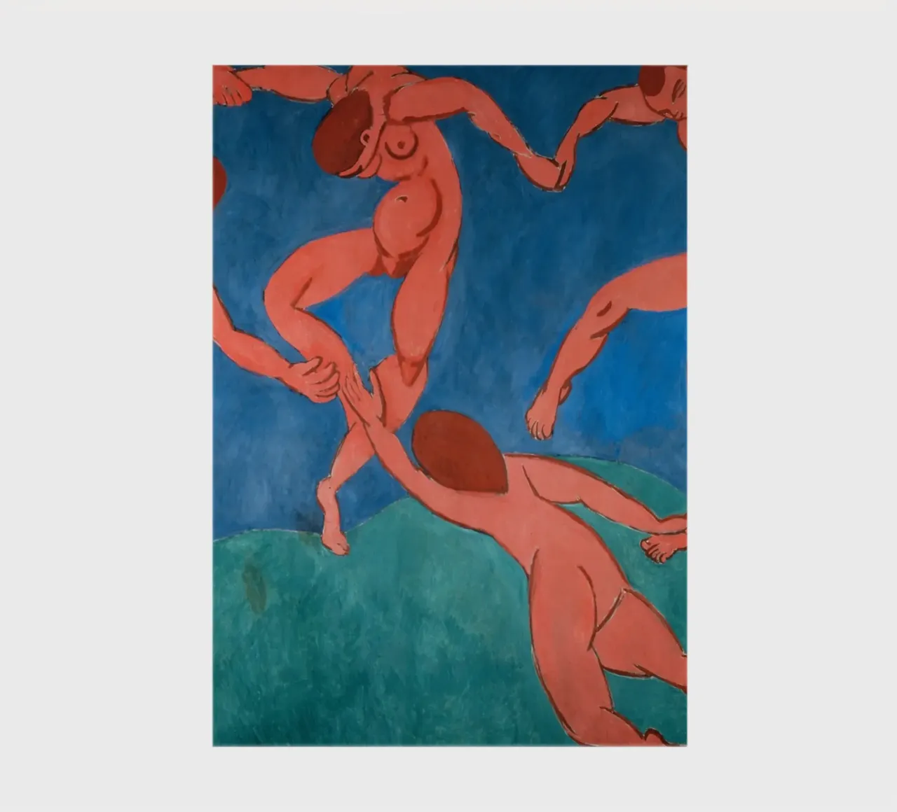 Matisse The Dance Fauvist Expressionist Art Print notebook by NorwesClub