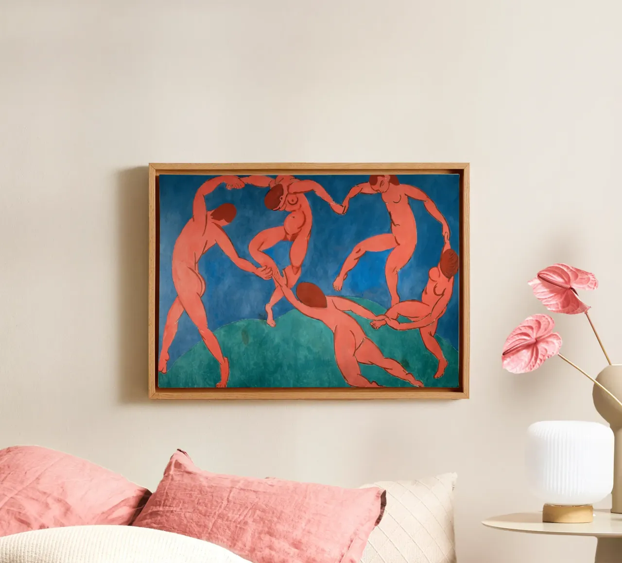 Matisse The Dance Fauvist Expressionist Art Print canvas by NorwesClub