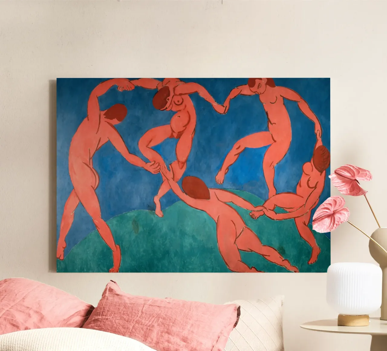Matisse The Dance Fauvist Expressionist Art Print canvas by NorwesClub