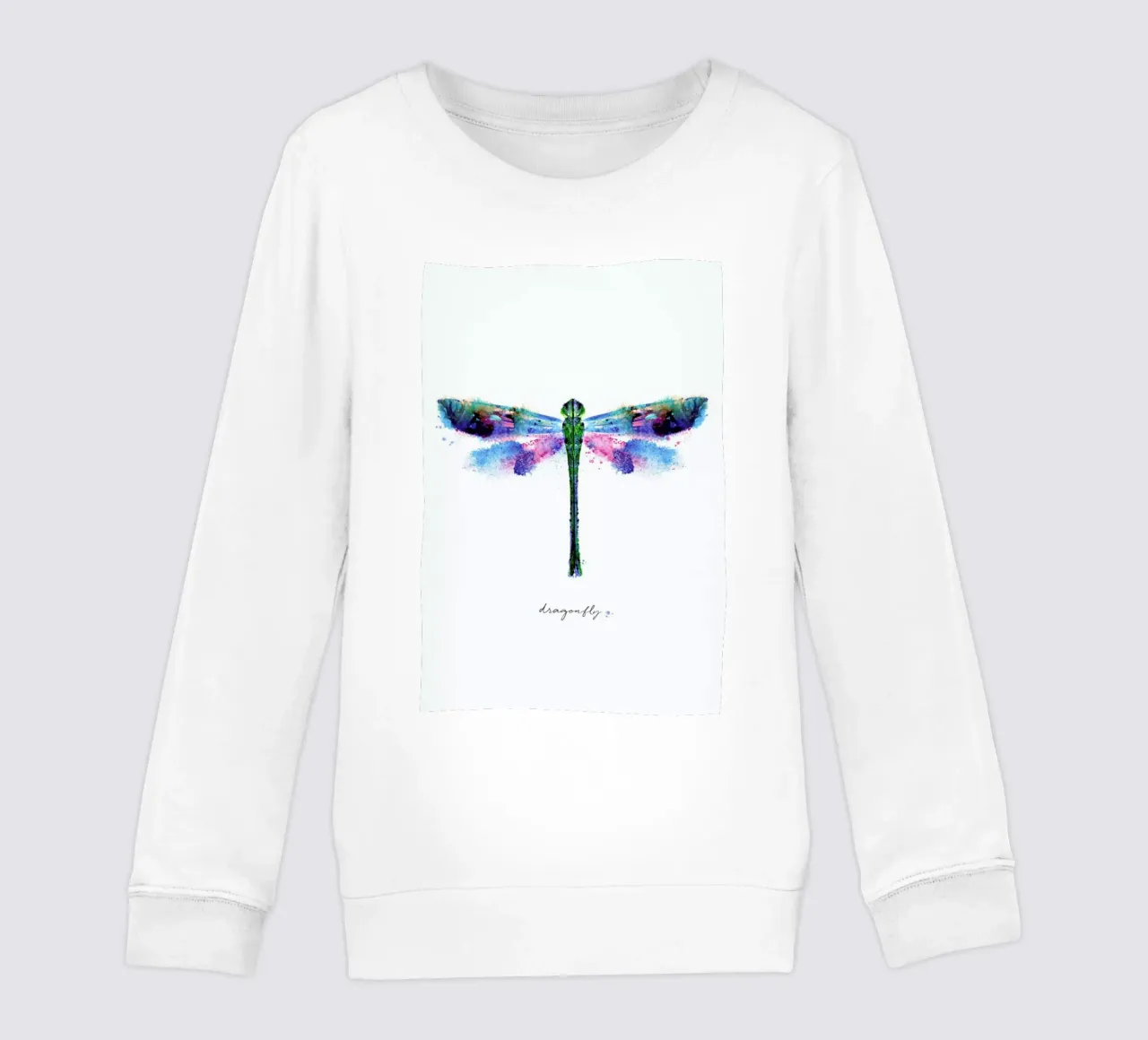 Ink Dragonfly Iridescent II felpa bambino da Flora & Fauna