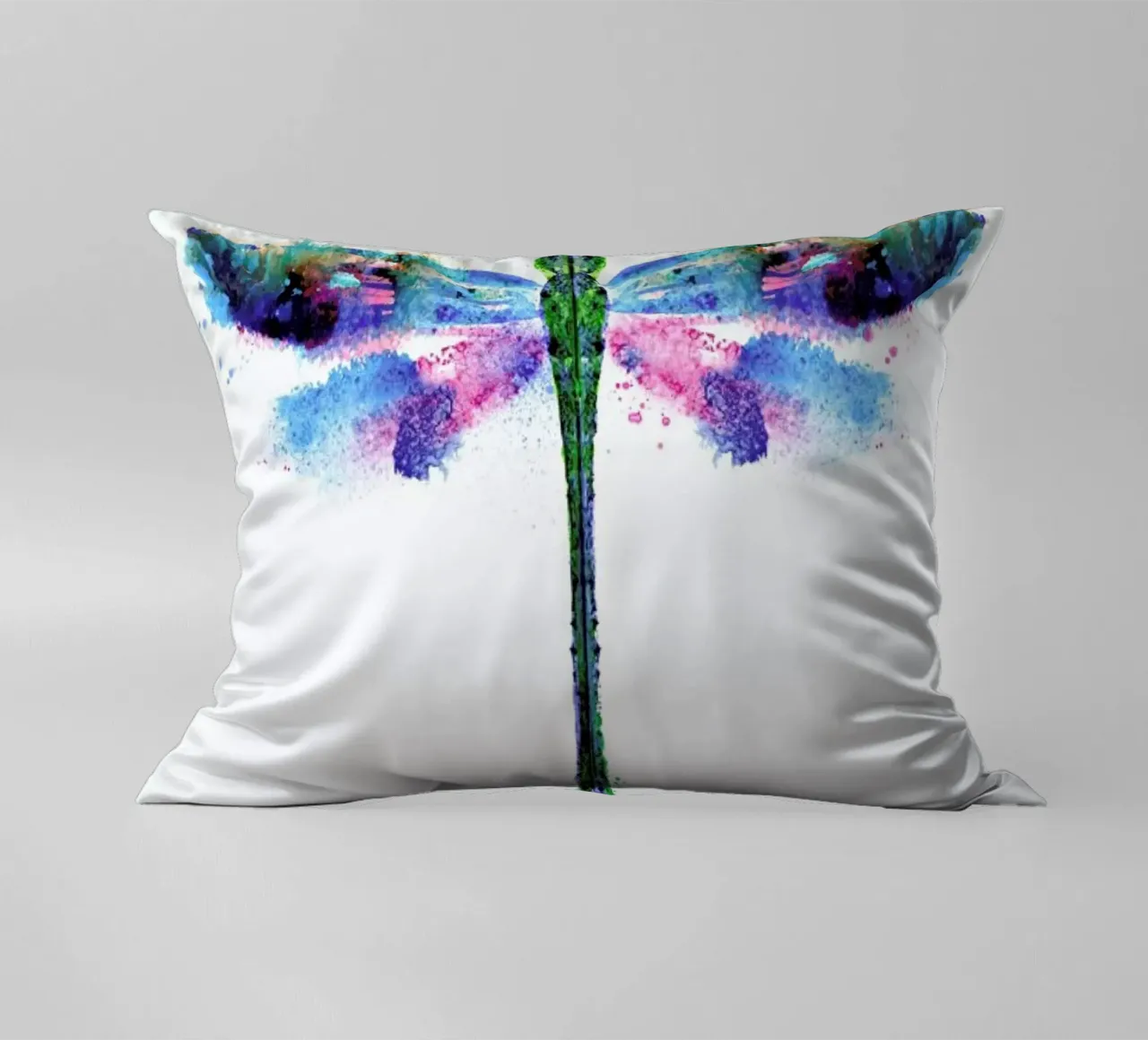 Ink Dragonfly Iridescent II cuscino da Flora & Fauna