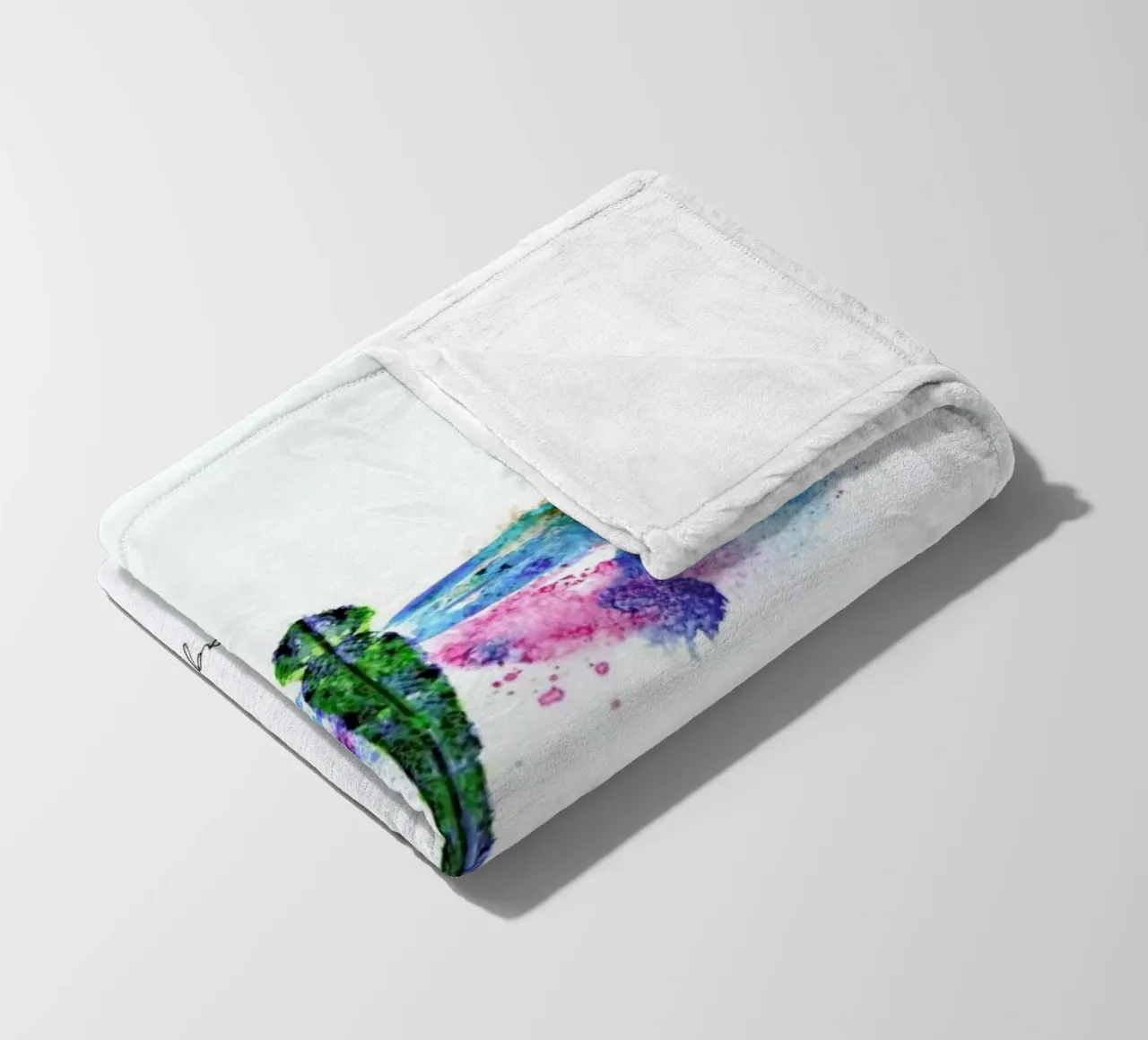 Ink Dragonfly Iridescent II coperta in pile da Flora & Fauna