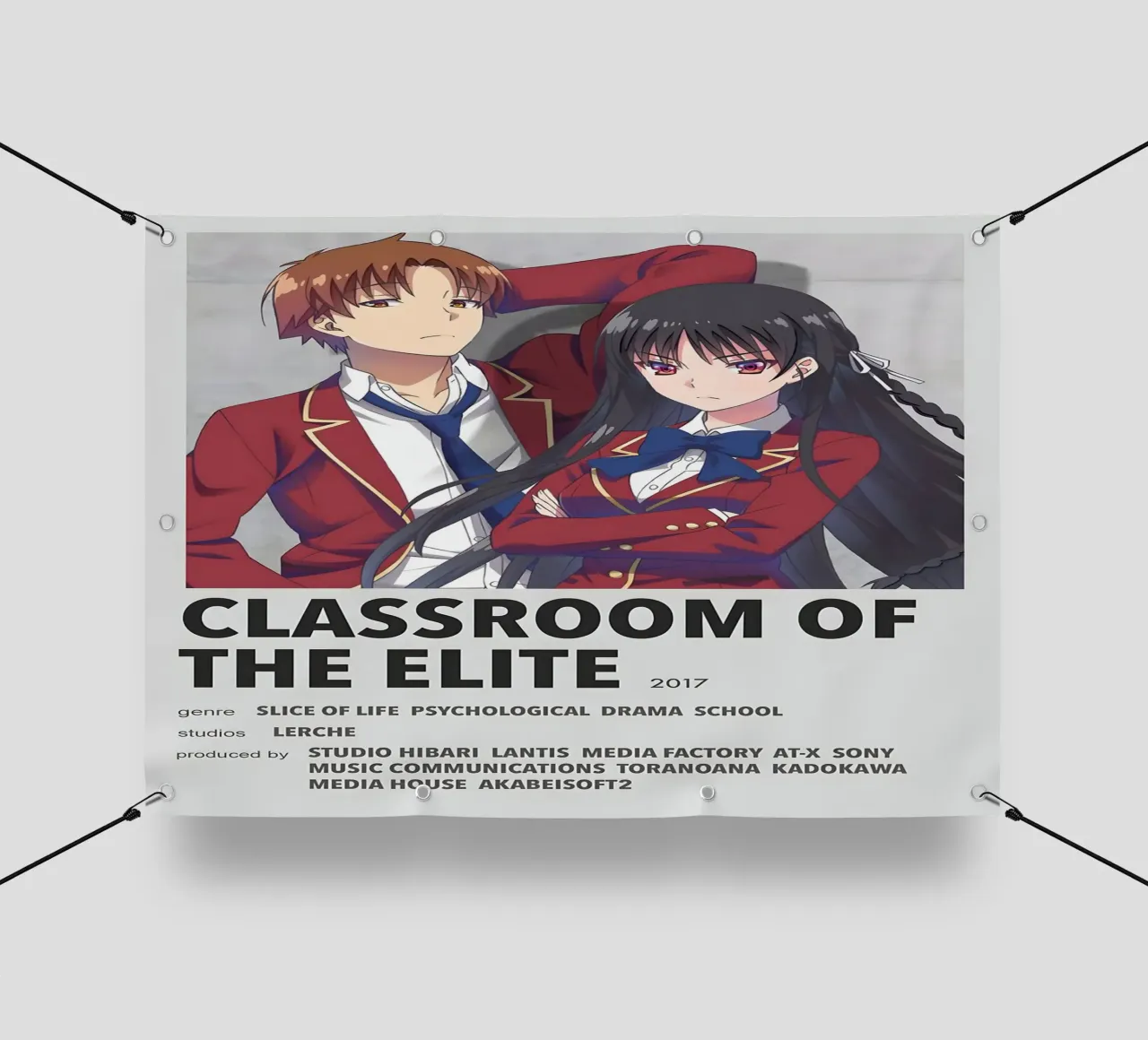 CLASSROOM OF THE ELITE  2017 telo in pvc da Totoya