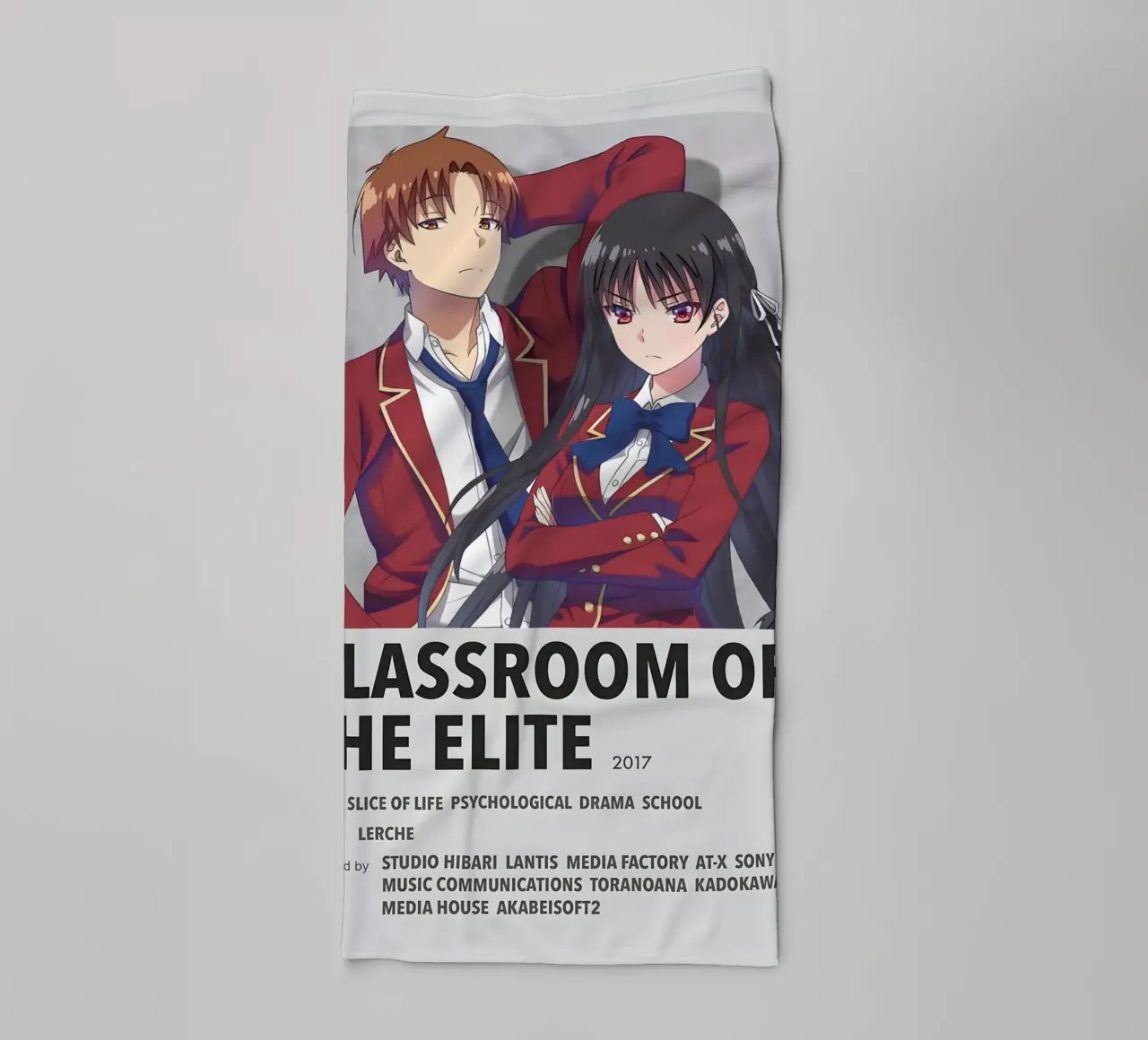 CLASSROOM OF THE ELITE  2017 asciugamano da bagno da Totoya