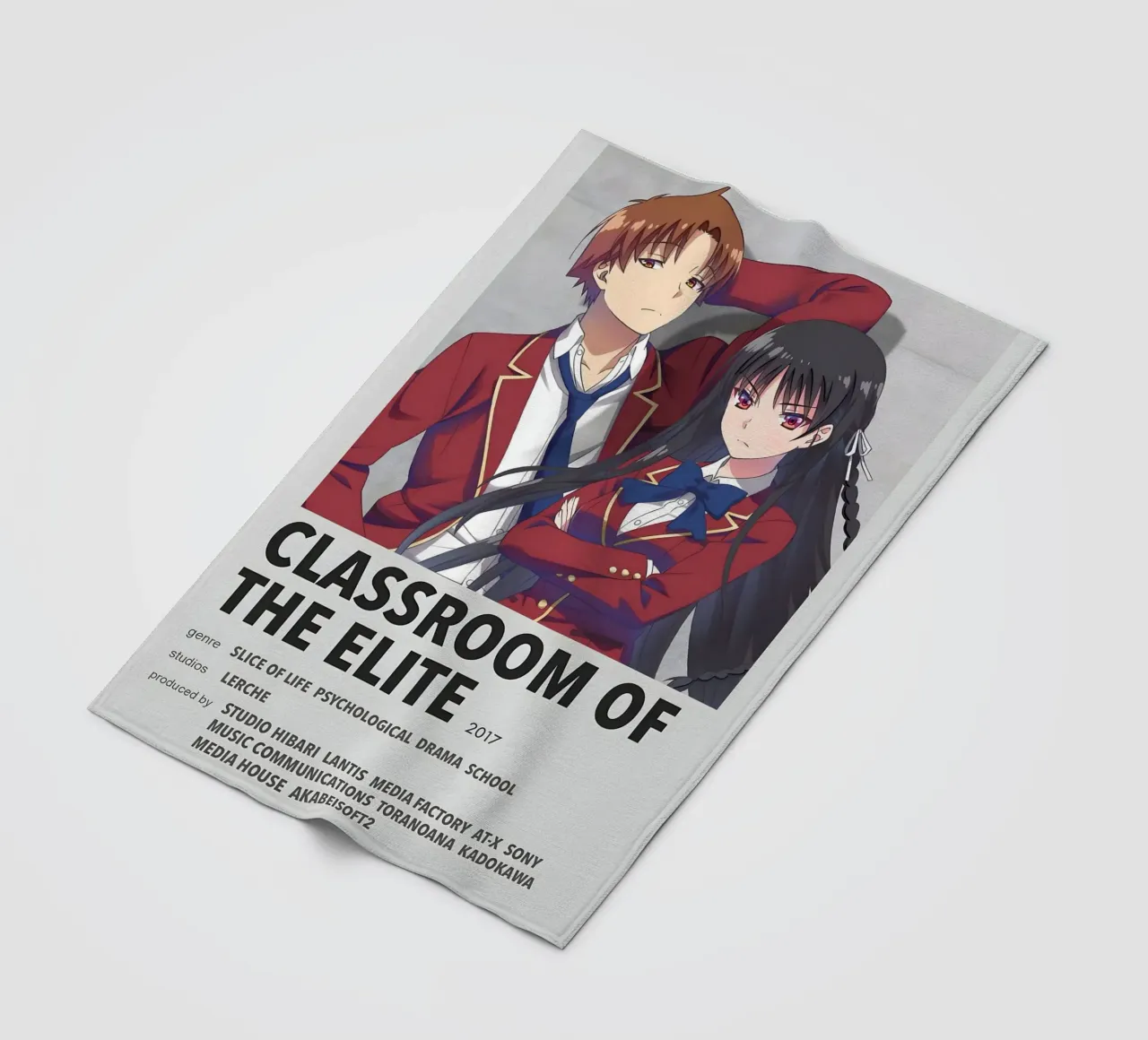 CLASSROOM OF THE ELITE  2017 coperta in pile da Totoya