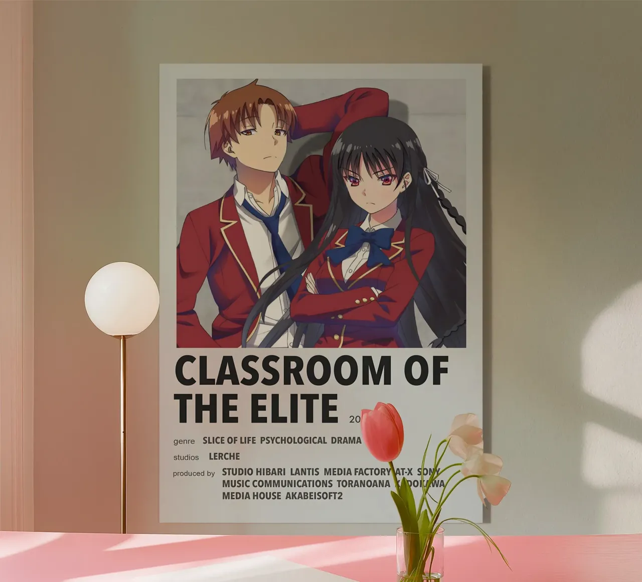 CLASSROOM OF THE ELITE  2017 plexiglass da Totoya