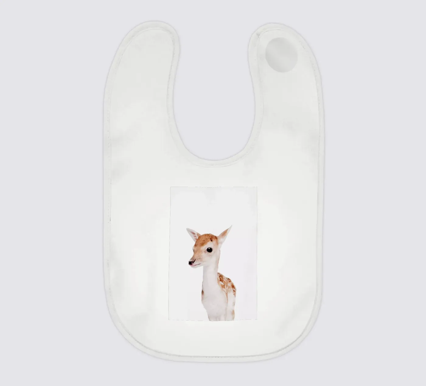 Fawn baby bib by Paws & Claws