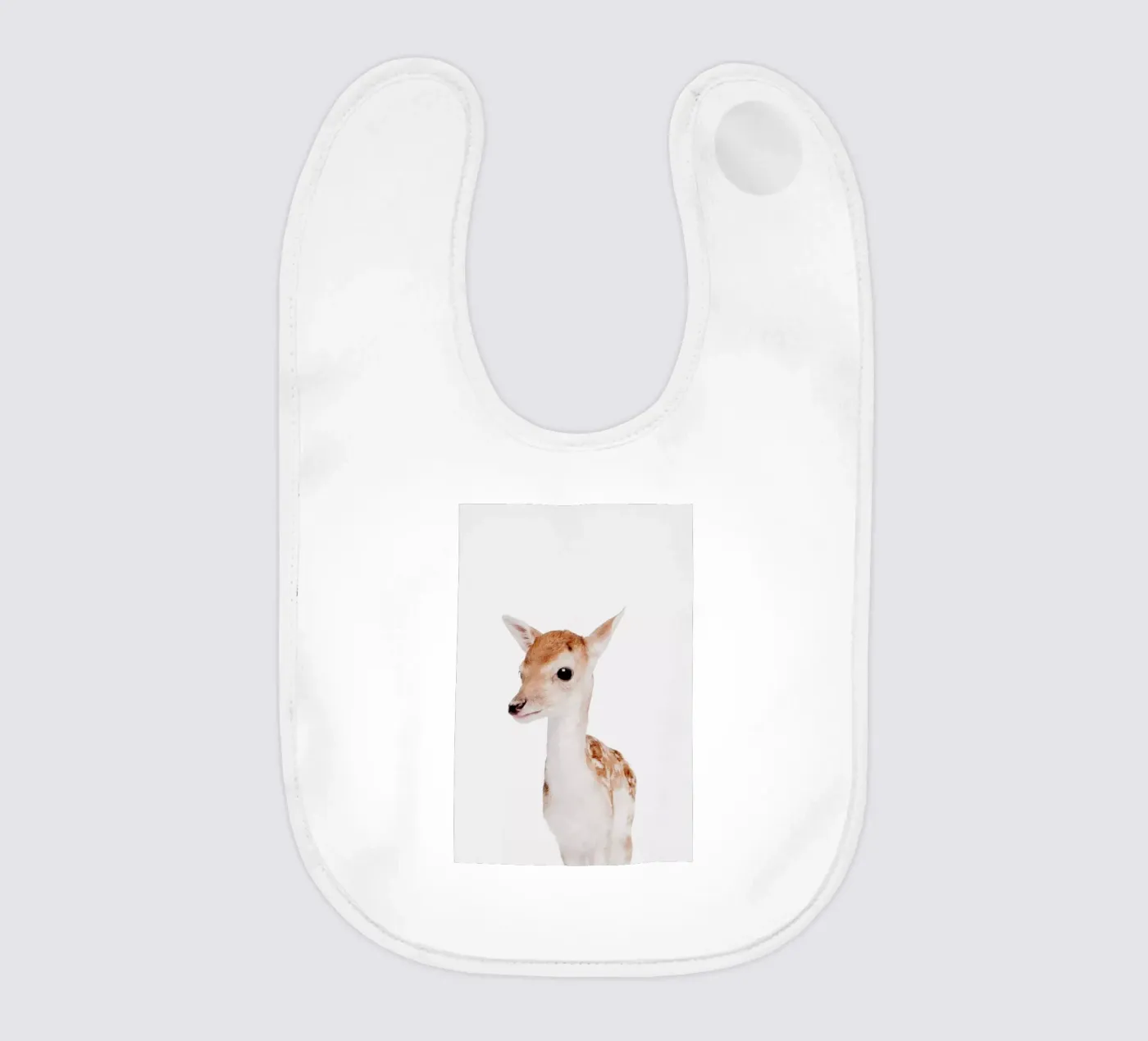 Fawn baby bib by Paws & Claws