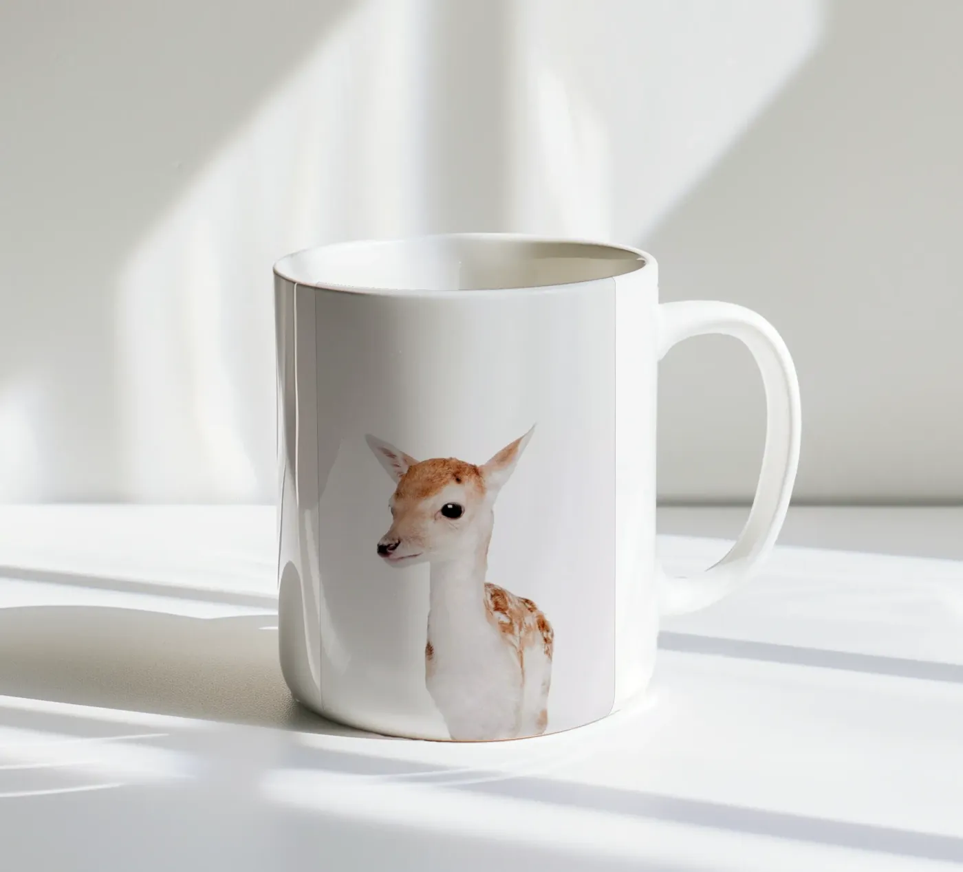 Fawn ceramic mug by Paws & Claws