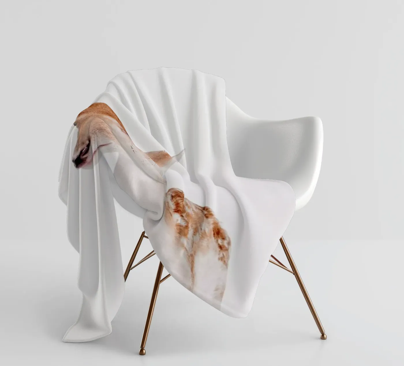 Fawn fleecedeken van Paws & Claws