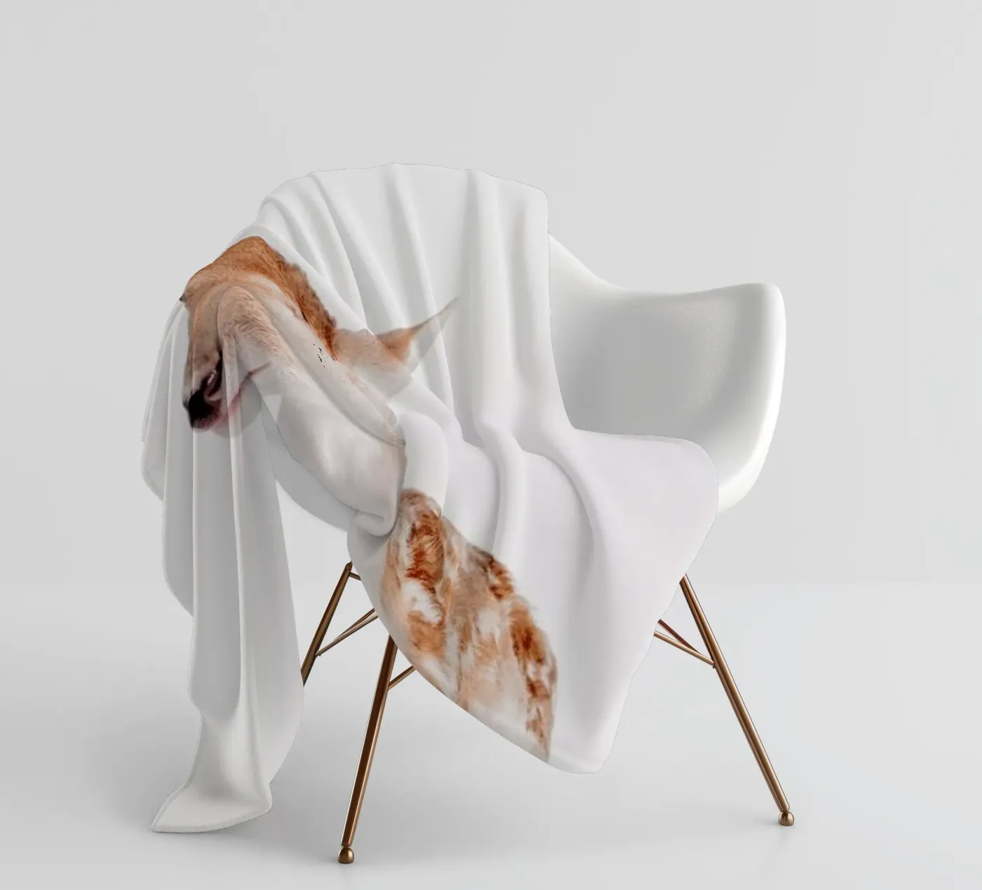 Fawn fleecedeken van Paws & Claws